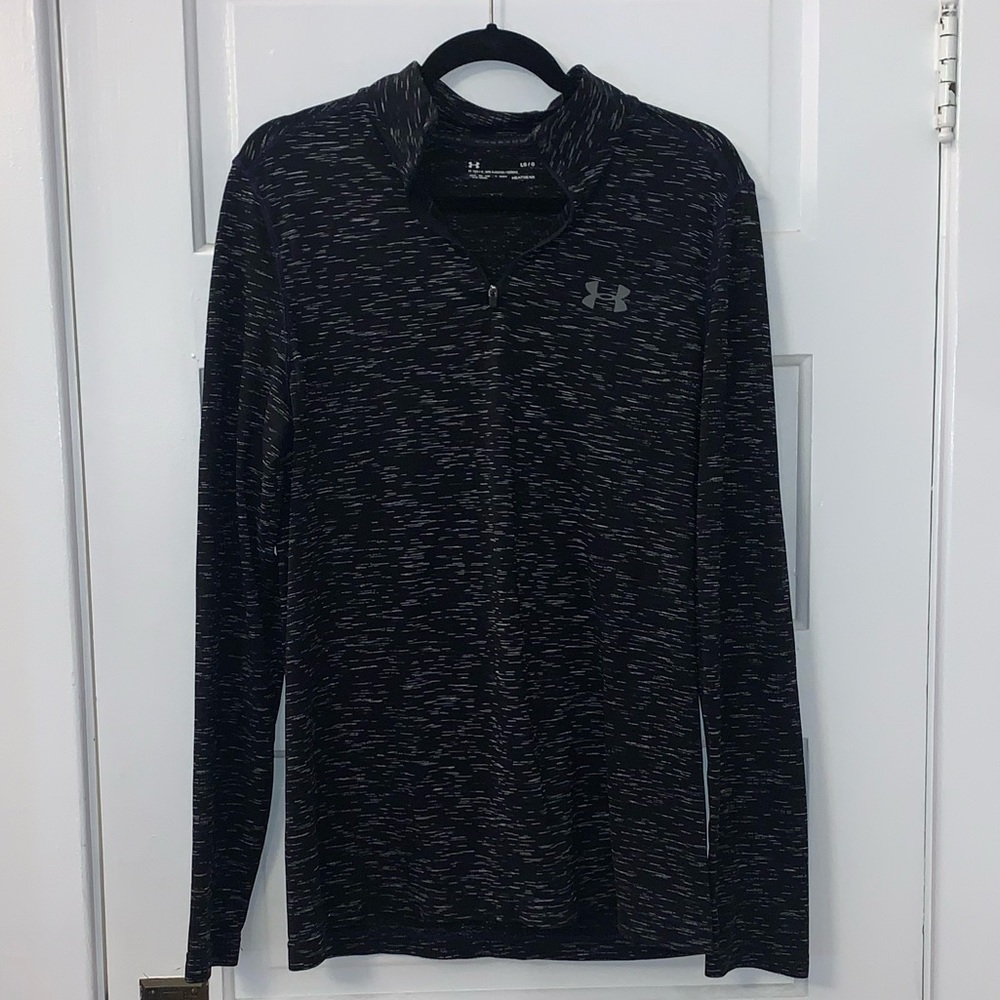 Men’s UA Threadborne Seamless 1/4 zip - Large